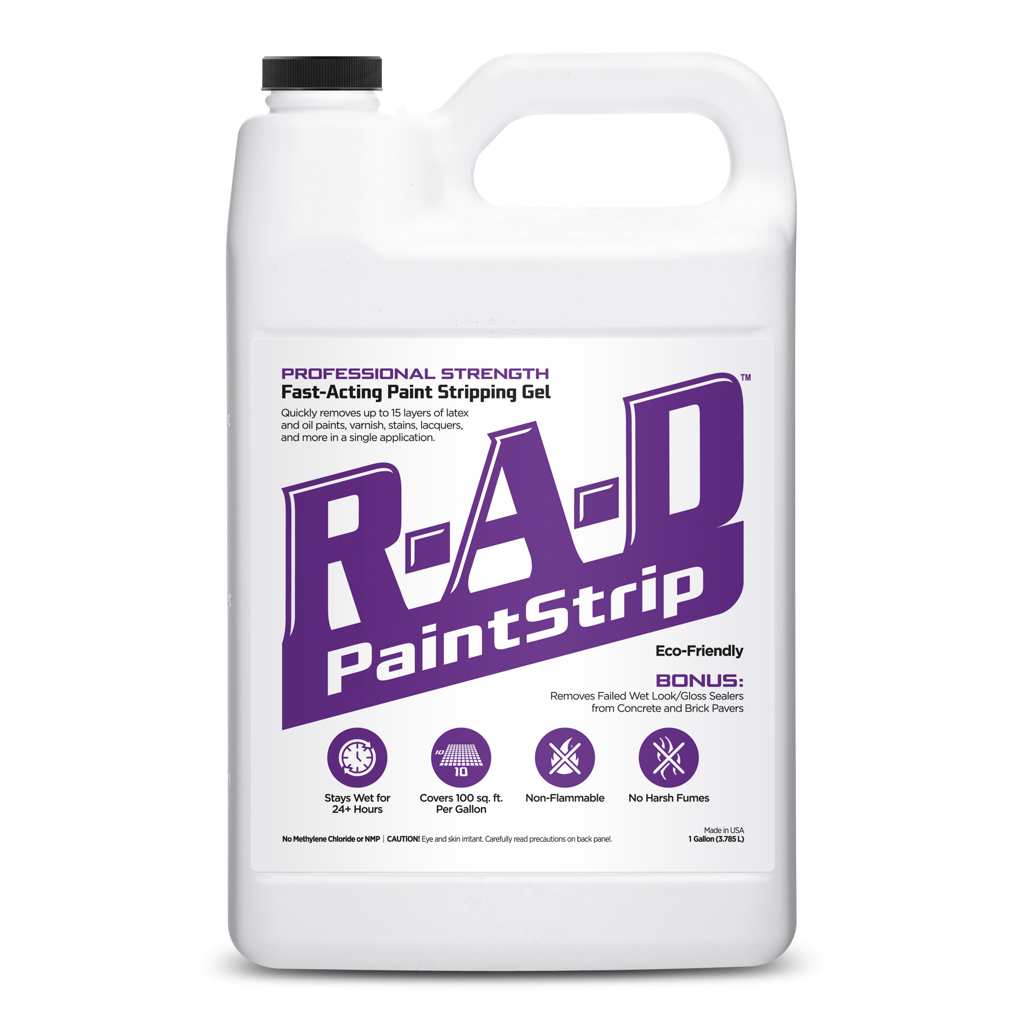 RAD Paint & Solid Stain Stripper 1 Gallon