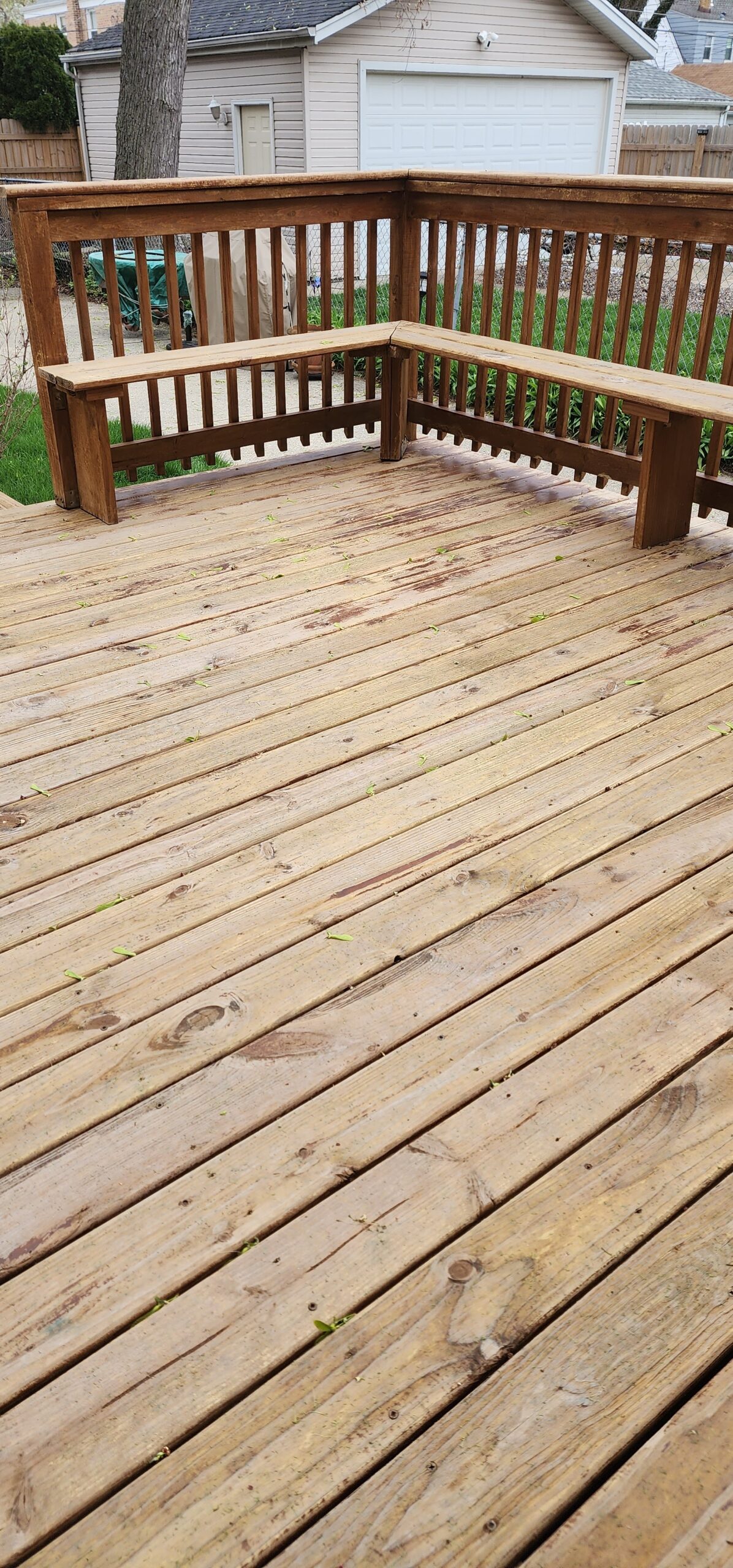 Restore-A-Deck Stain Wet on Wet Application